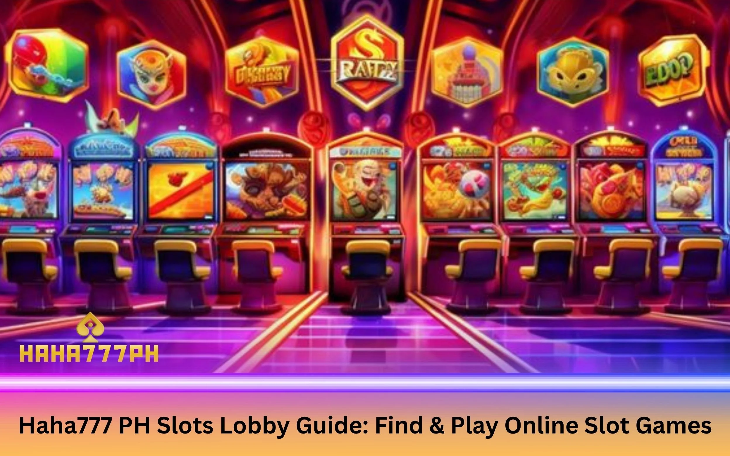 Haha777 PH Slots Lobby